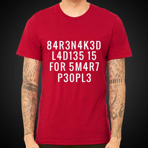 SMART PEOPLE RED T-SHIRT (NO TOUR DATES)