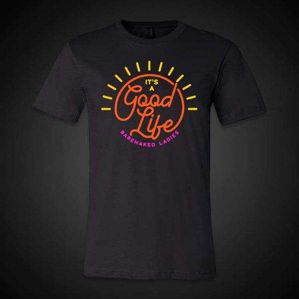 BNL It's a Good Life Black Tee