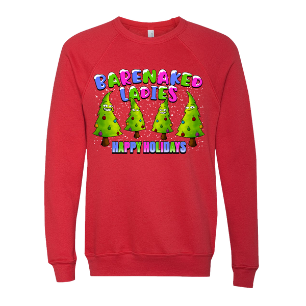 BNL Happy Holidays Trees Crewneck Sweatshirt