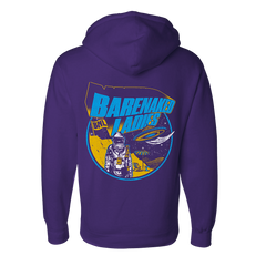 PURPLE SPACE ZIP HOODIE
